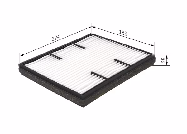 BOSCH Filtro, Aria abitacolo