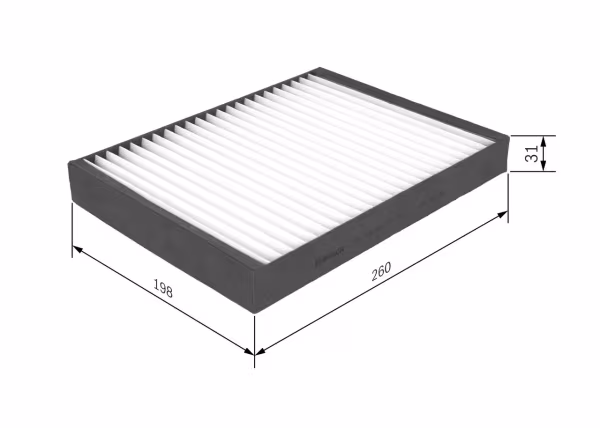 BOSCH Filtro, Aria abitacolo