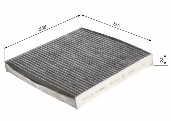 BOSCH Filtro, Aria abitacolo