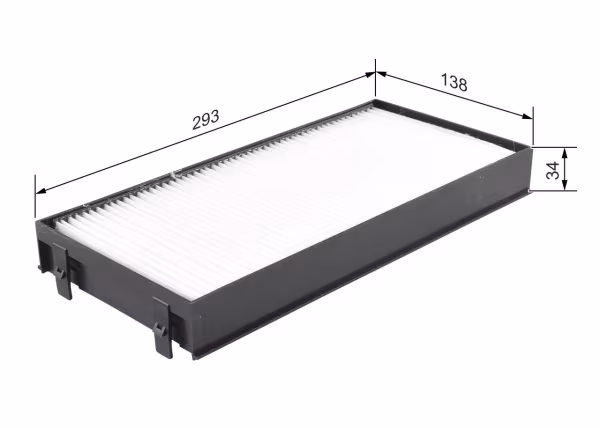 BOSCH Filtro, Aria abitacolo