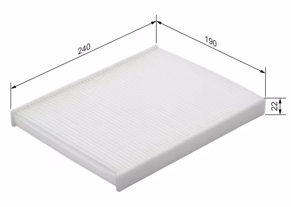 BOSCH Filtro, Aria abitacolo