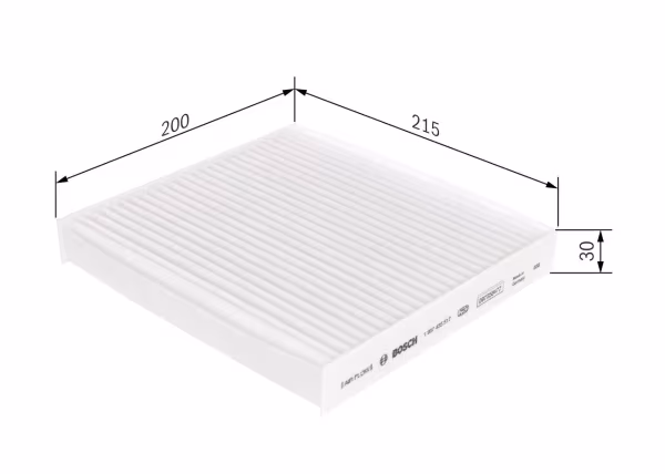 BOSCH Filtro, Aria abitacolo