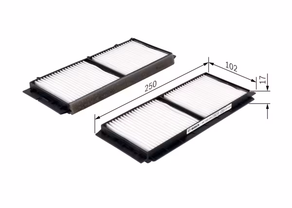 BOSCH Filtro, Aria abitacolo