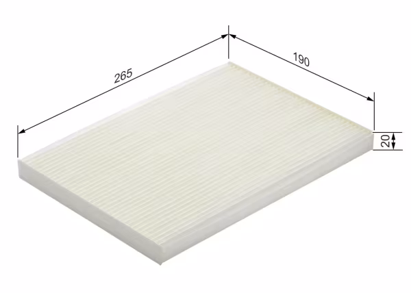 BOSCH Filtro, Aria abitacolo