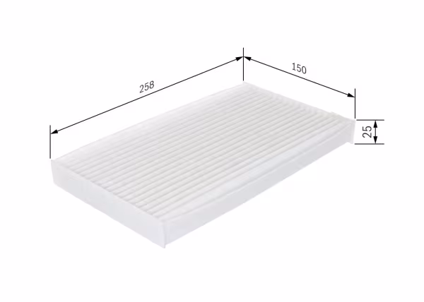 BOSCH Filtro, Aria abitacolo