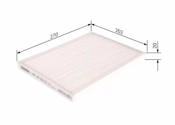 BOSCH Filtro, Aria abitacolo