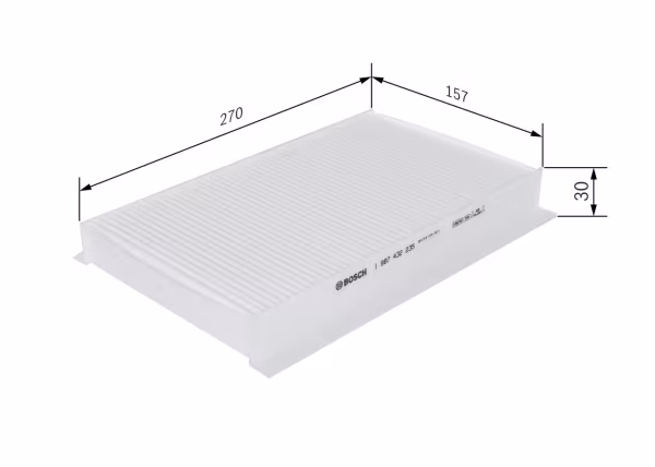 BOSCH Filtro, Aria abitacolo