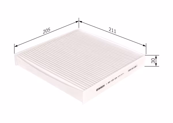 BOSCH Filtro, Aria abitacolo