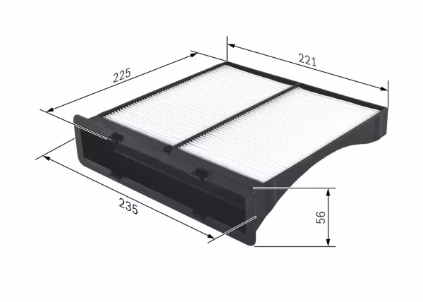 BOSCH Filtro, Aria abitacolo