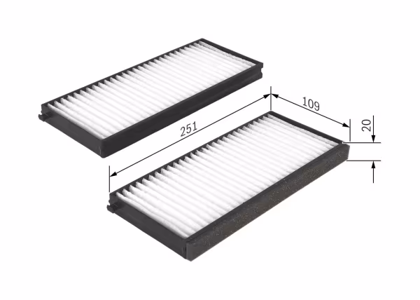 BOSCH Filtro, Aria abitacolo