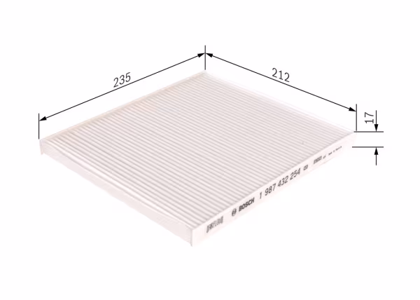 BOSCH Filtro, Aria abitacolo
