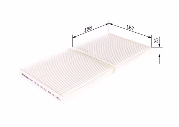 BOSCH Filtro, Aria abitacolo