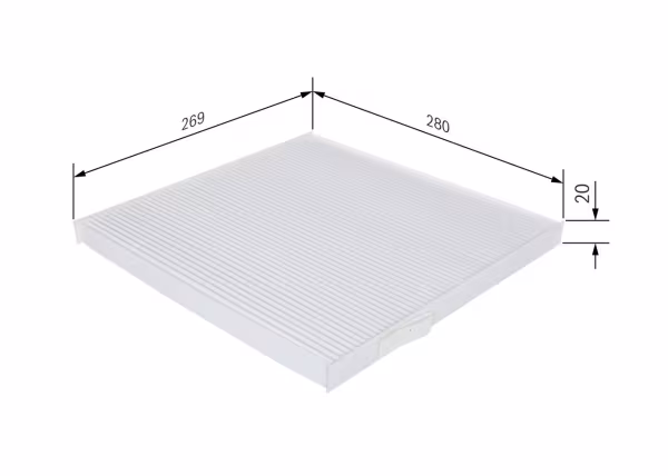 BOSCH Filtro, Aria abitacolo
