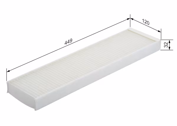 BOSCH Filtro, Aria abitacolo