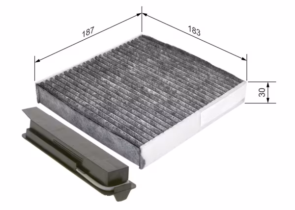BOSCH Filtro, Aria abitacolo