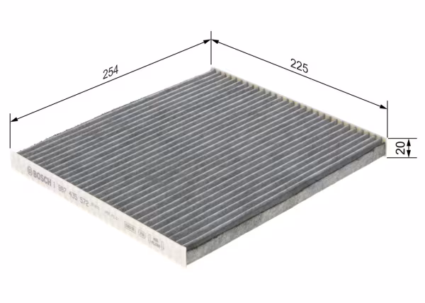 BOSCH Filtro, Aria abitacolo