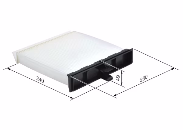 BOSCH Filtro, Aria abitacolo