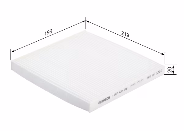 BOSCH Filtro, Aria abitacolo