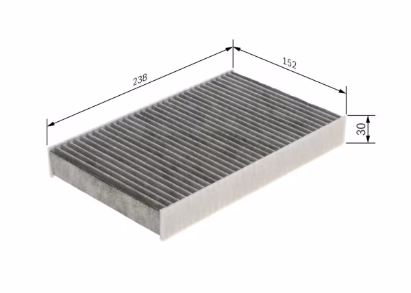 BOSCH Filtro, Aria abitacolo