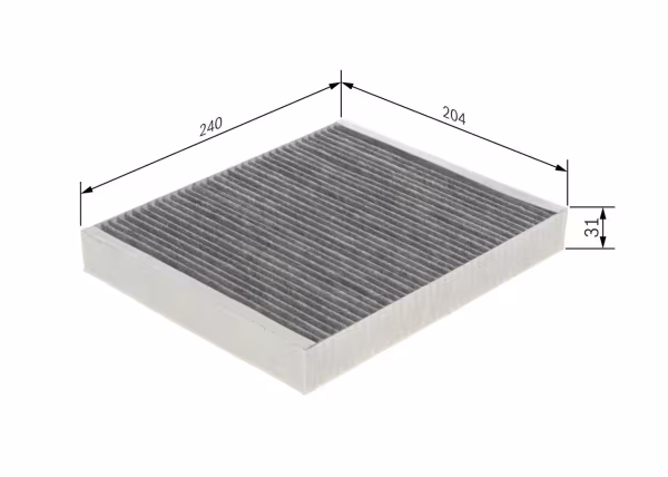BOSCH Filtro, Aria abitacolo