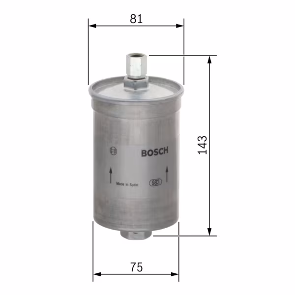 BOSCH Filtro carburante