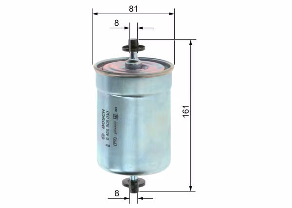 BOSCH Filtro carburante