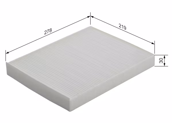 BOSCH Filtro, Aria abitacolo
