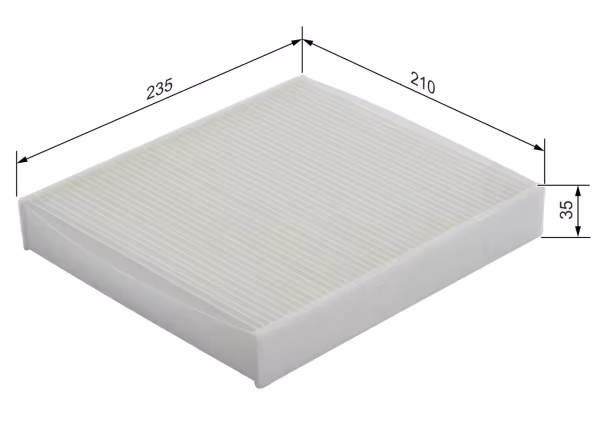 BOSCH Filtro, Aria abitacolo