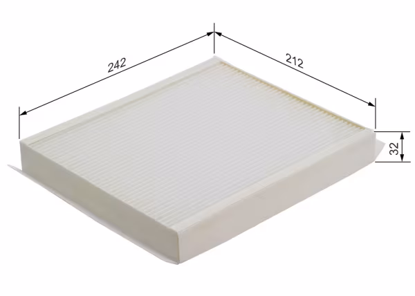 BOSCH Filtro, Aria abitacolo