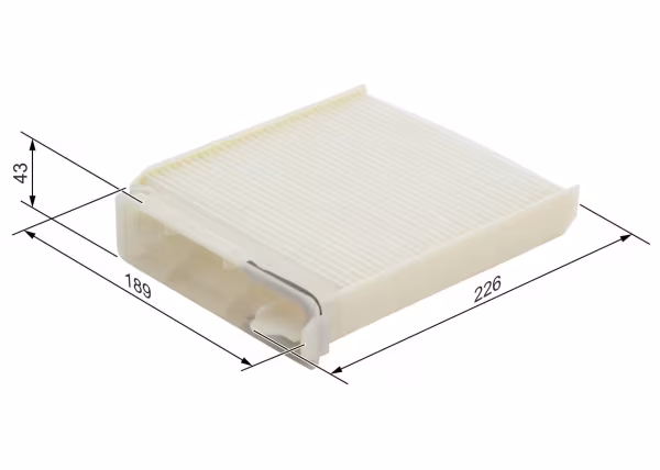 BOSCH Filtro, Aria abitacolo