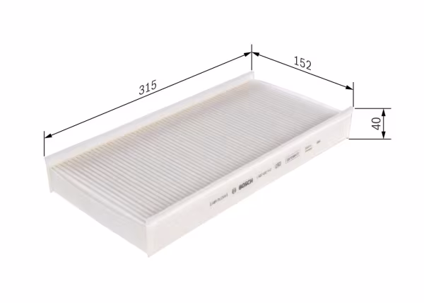 BOSCH Filtro, Aria abitacolo