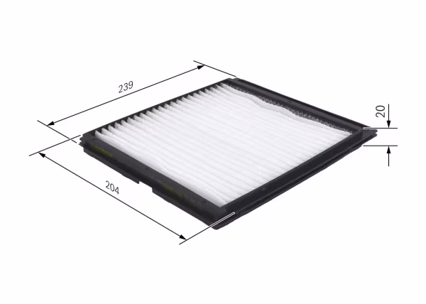 BOSCH Filtro, Aria abitacolo