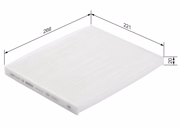 BOSCH Filtro, Aria abitacolo