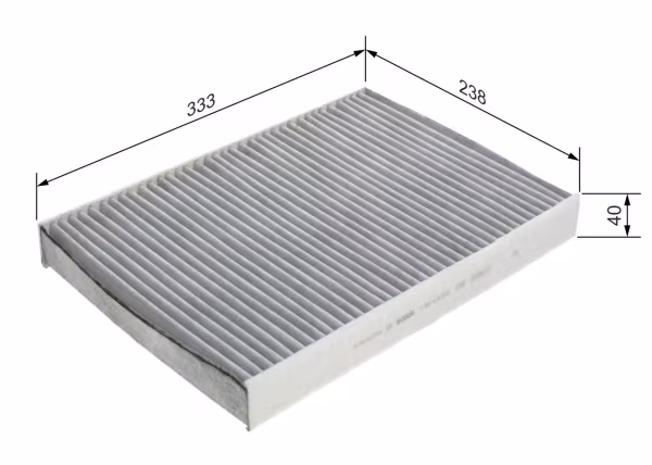 BOSCH Filtro, Aria abitacolo