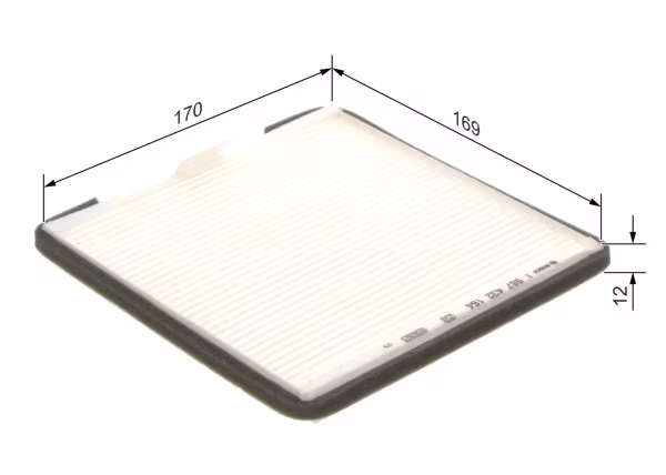 BOSCH Filtro, Aria abitacolo