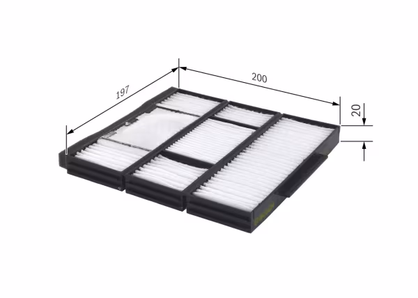BOSCH Filtro, Aria abitacolo