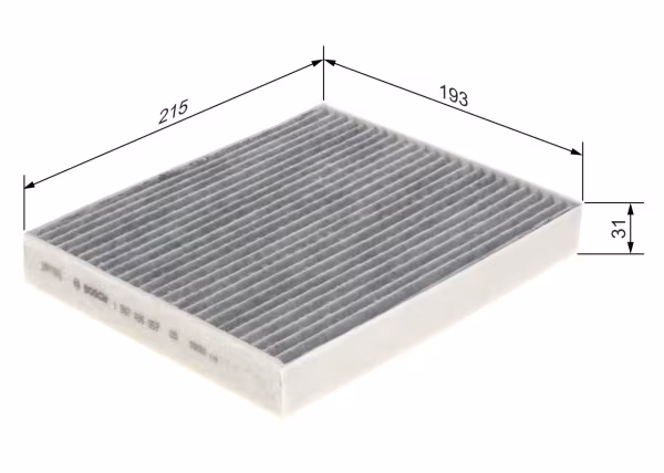 BOSCH Filtro, Aria abitacolo
