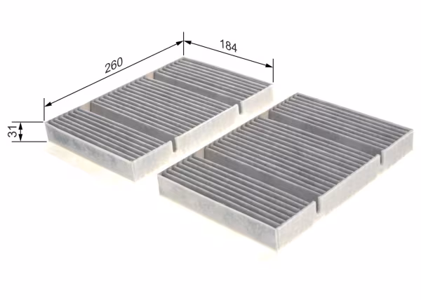 BOSCH Filtro, Aria abitacolo