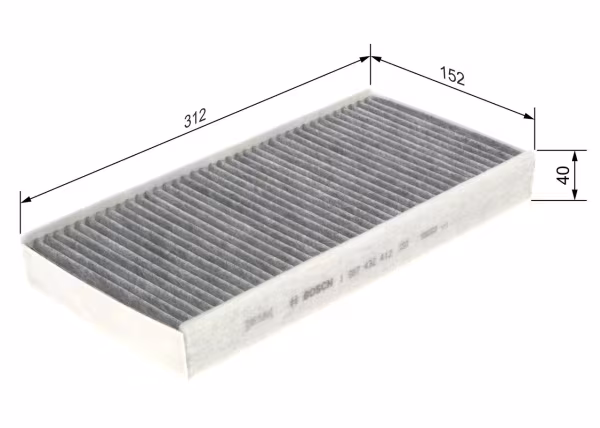 BOSCH Filtro, Aria abitacolo