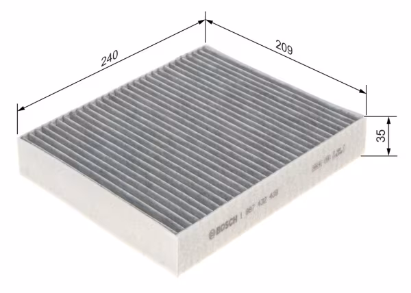 BOSCH Filtro, Aria abitacolo