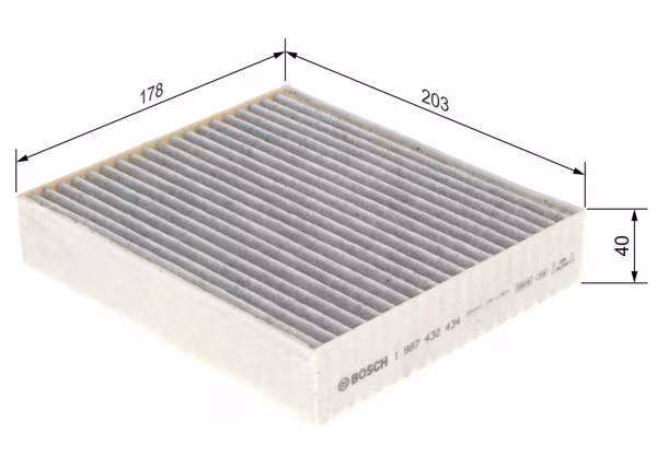 BOSCH Filtro, Aria abitacolo