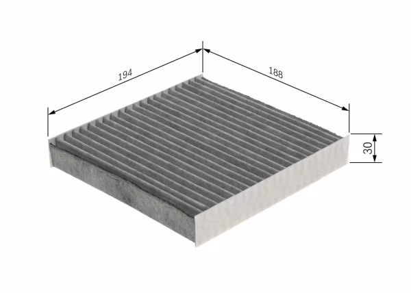 BOSCH Filtro, Aria abitacolo