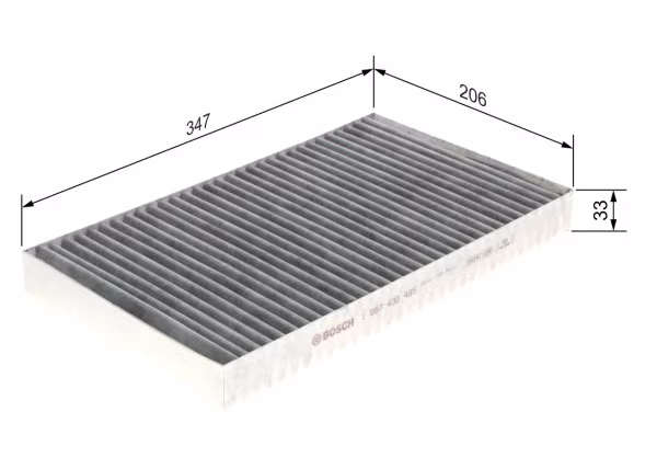 BOSCH Filtro, Aria abitacolo