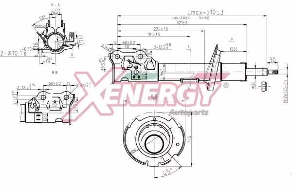 AP XENERGY Ammortizzatore