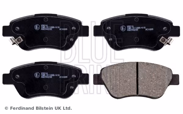 BLUE PRINT Kit pastiglie freno, Freno a disco