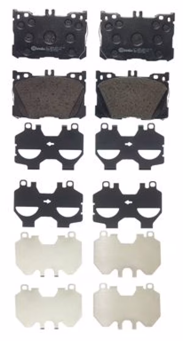 BREMBO Kit pastiglie freno, Freno a disco