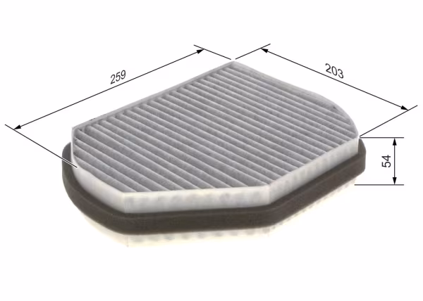 BOSCH Filtro, Aria abitacolo