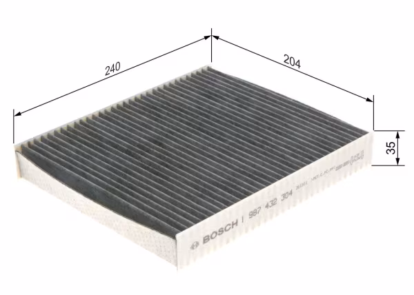 BOSCH Filtro, Aria abitacolo