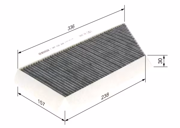 BOSCH Filtro, Aria abitacolo
