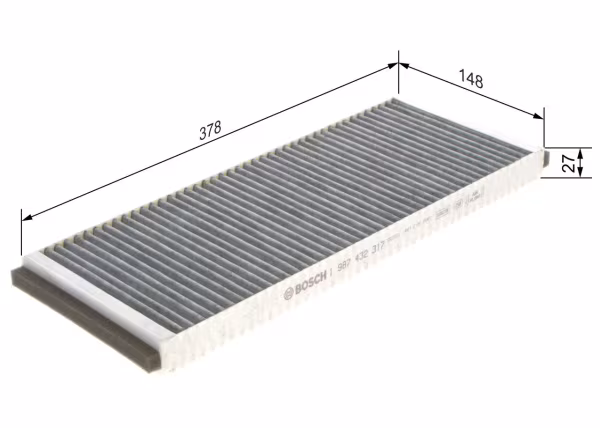 BOSCH Filtro, Aria abitacolo